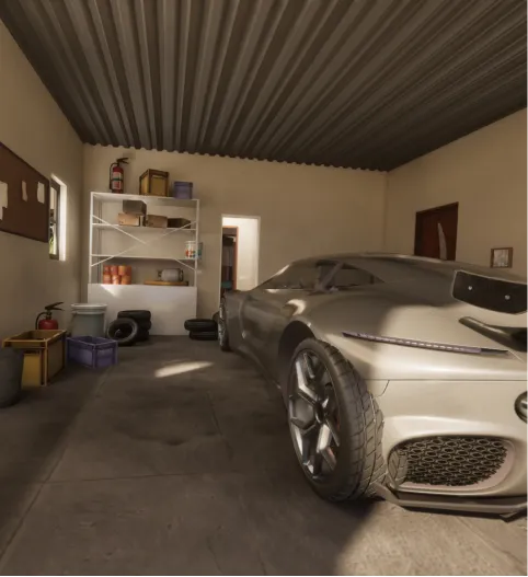 The Modern House Interior/Exterior Asset Pack.