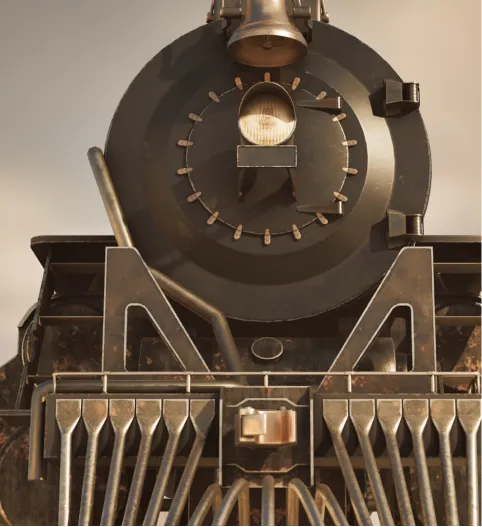 The Western Era Inspired 3D Train Asset Pack
