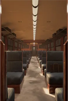 The Western Era Inspired 3D Train Asset Pack preview 4