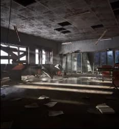The Classroom Interior 3D Asset Pack preview 3