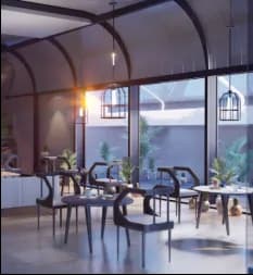 The Warm & Contemporary Coffee Shop 3D Asset Pack preview 3