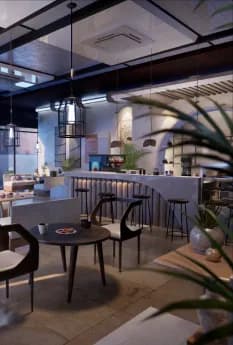 The Warm & Contemporary Coffee Shop 3D Asset Pack preview 5