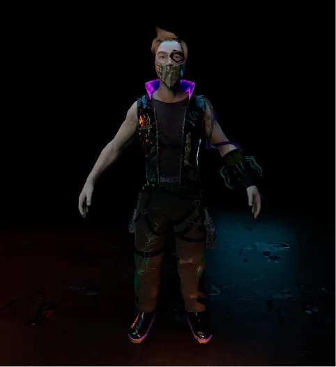 Five Cyberpunk Characters. Five Diverse Stories.