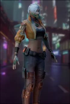 Five Cyberpunk Characters. Five Diverse Stories. preview 5