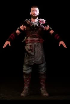 The Realistic & Powerful Viking Characters 3D Asset Pack preview 5