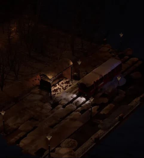 Winter Transit, Brought to Life. A Hyper-Realistic Bus Stop!